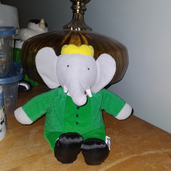 babar the elephant plush